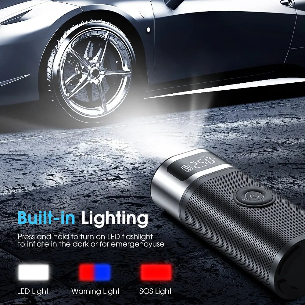 WIRELESS MINI CAR TIRE INFLATOR