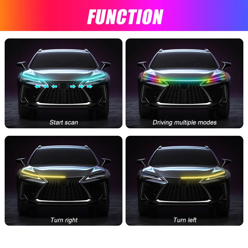 CAR HOOD LED