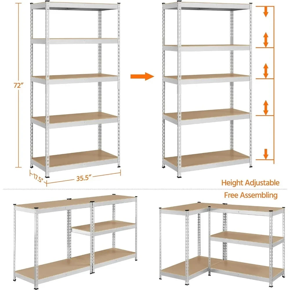 UTILITY SHELVING 5 TIER