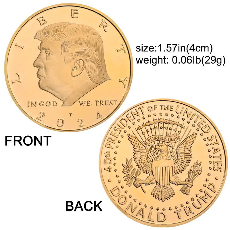 DONALD TRUMP COLLECTOR'S ITEM COIN