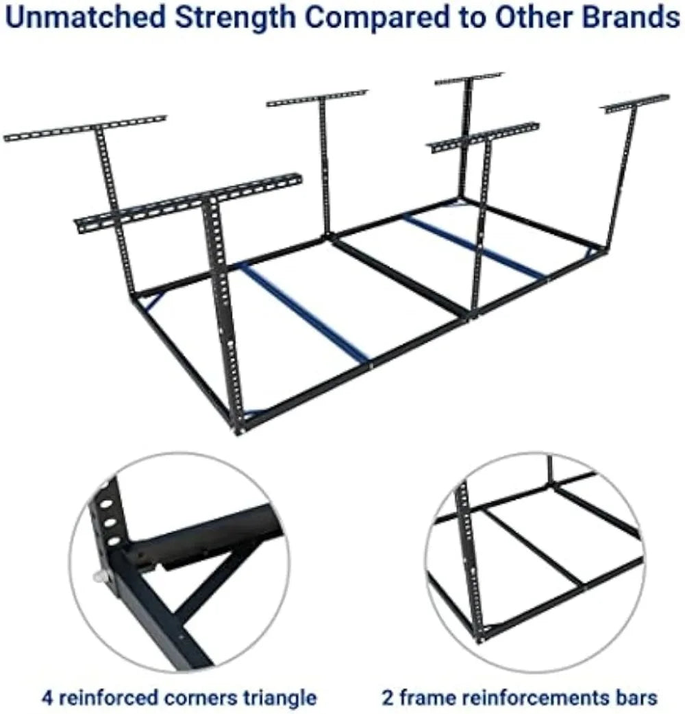 OVERHEAD GARAGE STORAGE RACK