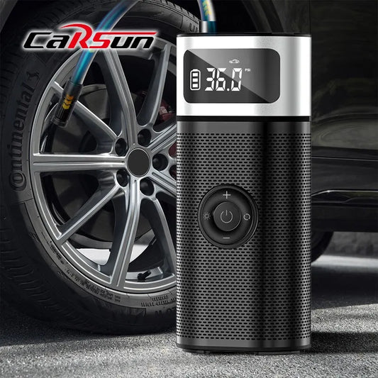 WIRELESS MINI CAR TIRE INFLATOR