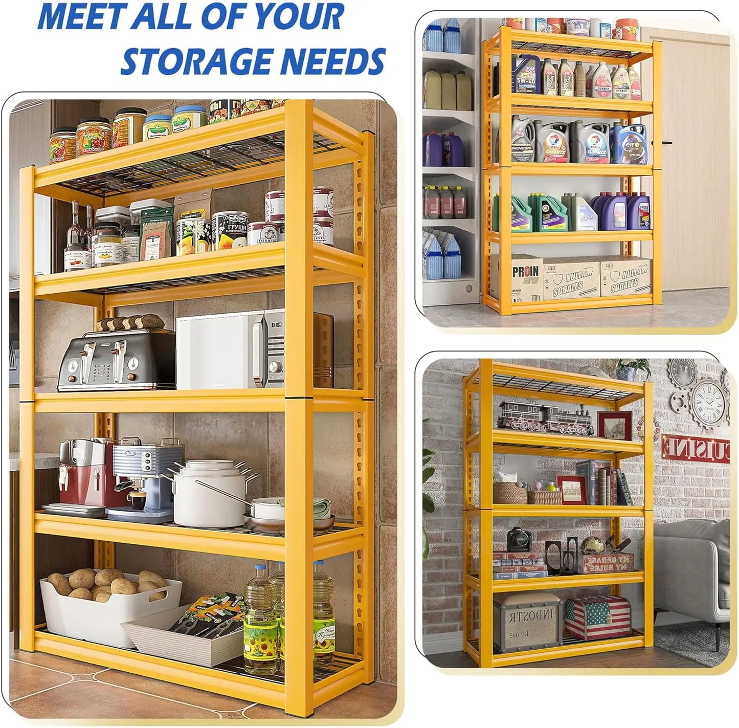 HEAVY DUTY GARAGE SHELVING