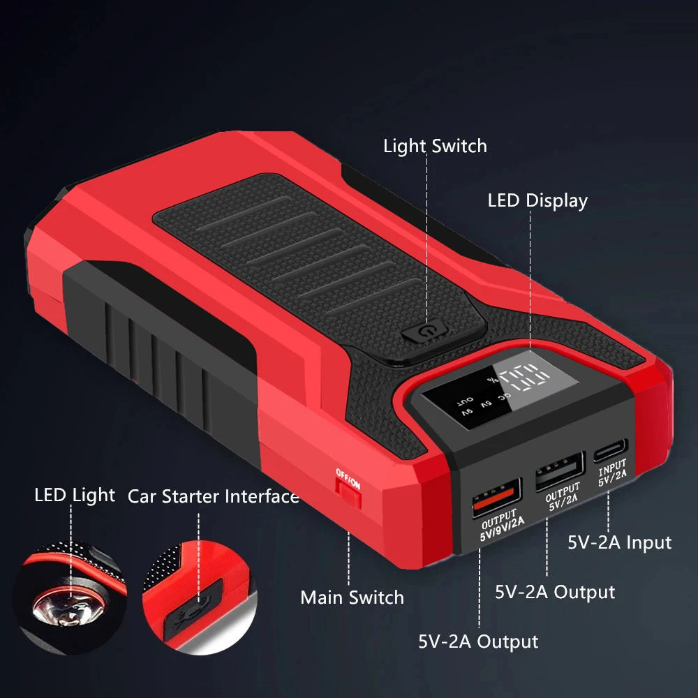 CAR JUMP STARTER PORTABLE 12V